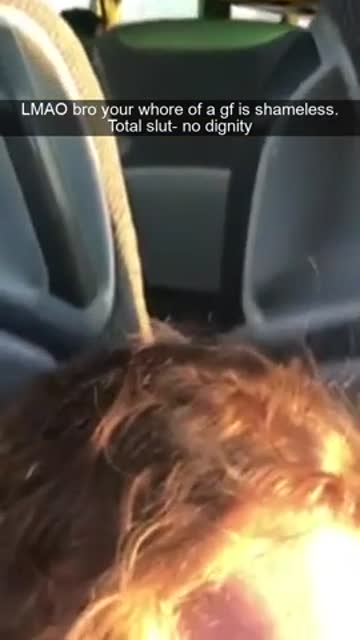 he bet your gf that she wouldnt blow him in public