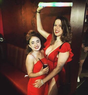 red dresses