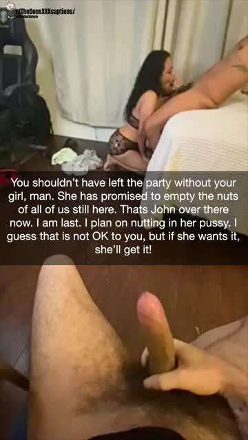 the message you get after leaving the party without your girl