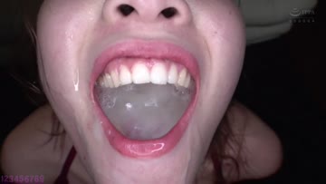 [enki-041] saya minami multiple blowjobs, cum in mouth, cum gargling, swallowing