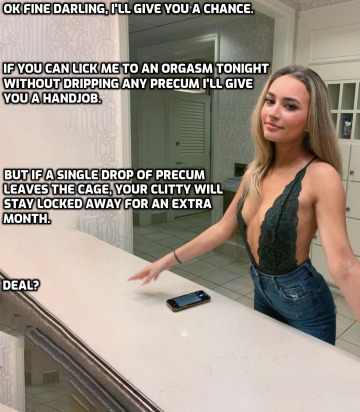 she knows how to tempt you.