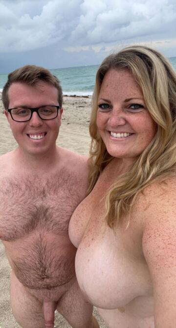 our first time at haulover. can’t wait to try all the other nude beaches.