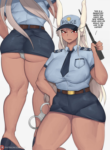 police officer miruko
