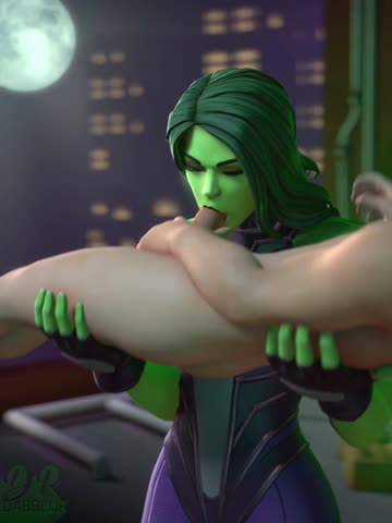 she-hulk - sexercise (drdabblur) [marvel]