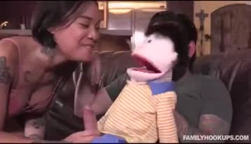 blowjob for a puppet