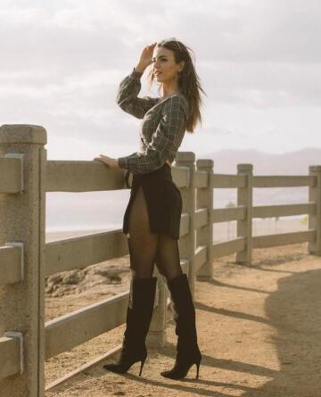 oh hi there i’m glad someone else is at this truck stop…oh it’s a dogging site….i guess i should slowly bend over and see if you need to release some stress - victoria justice