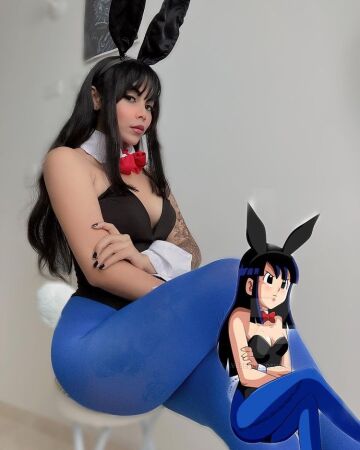 chi-chi 🐰_milk from dragon ball! cosplay by ohholyhell
