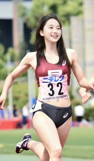 cute japanese runner