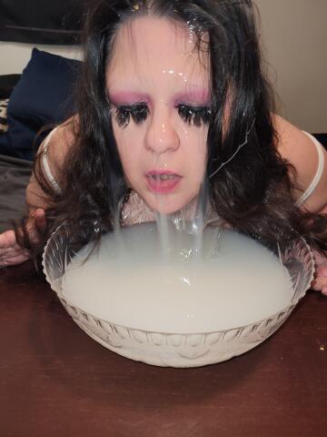 is this enough cum for my face?