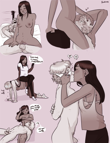 just a collection of little gentle dom drawings [oc]