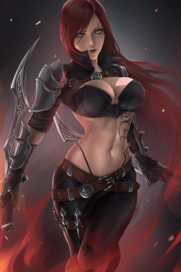 katarina [league of legends] by wtparadise (2021)