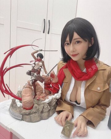 mikasa ackerman cosplay by vickybaby61