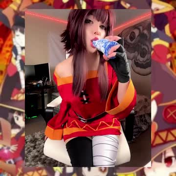 megumin cosplay by bugnymph