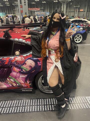 nezuuukkooo chaaannn at anime nyc this weekend! (cosplay by slaywithbrandy 🌸)