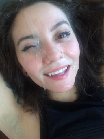 cum sluts facial