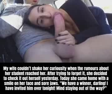 she prefers i stay away the first time she takes them home.