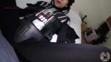 darth vader cosplayer girl gets a deep pussy fucking