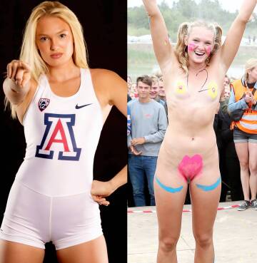 lily lowe former t& f athlete, nude run winner