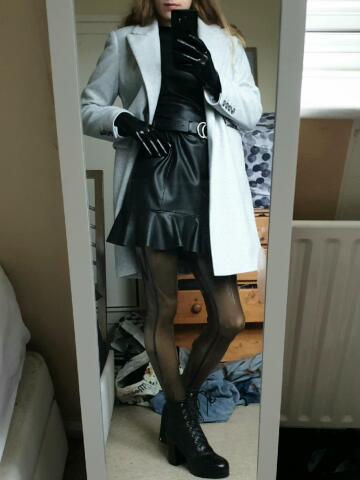 just trying to mix latex with my other clothes. how did i do?