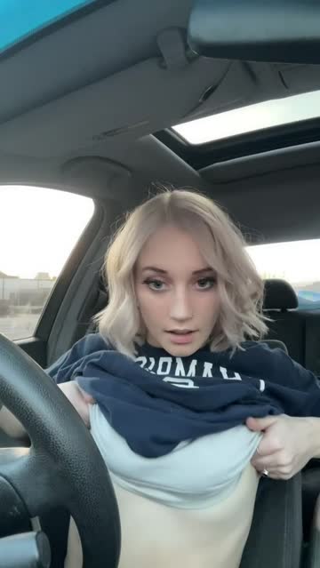 i couldn’t help but take my titties out and play with them 😩