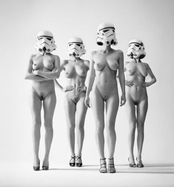 all-female storm trooper nude revue