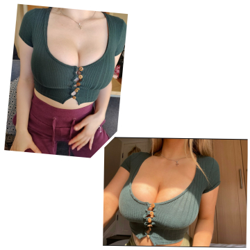 1 year difference, i lost weight but my breasts grew xoxo