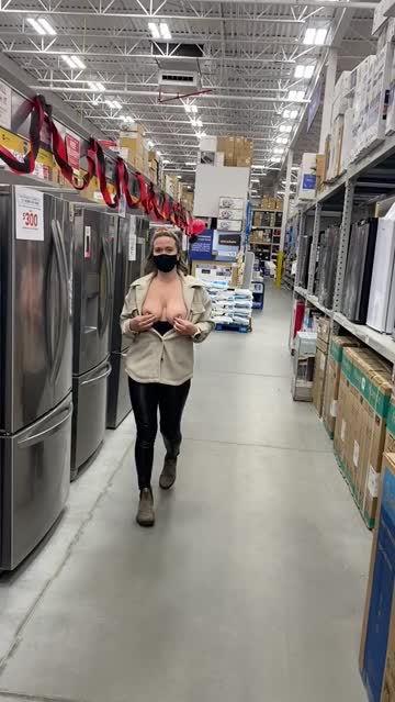 seeing if there is anything hard in the hardware store! (f)
