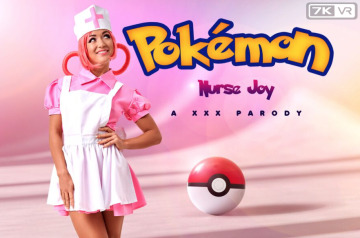 pokemon: nurse joy a xxx parody starring zuzu sweet by vrcosplayx - trailers in comments section