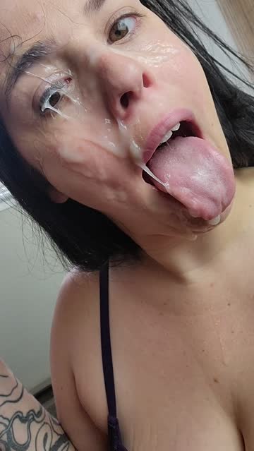 good girls get big facials