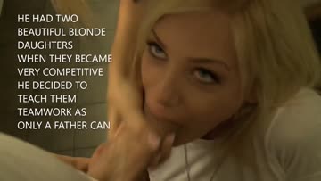 (f/d/d) teaching teamwork to his daughters