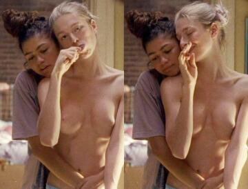 zendaya hunter and hunter schafer