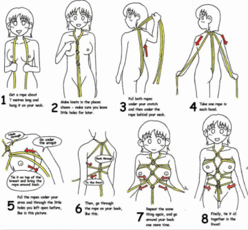 for all those people trying to get into bondage but don't wanna hurt your so<3