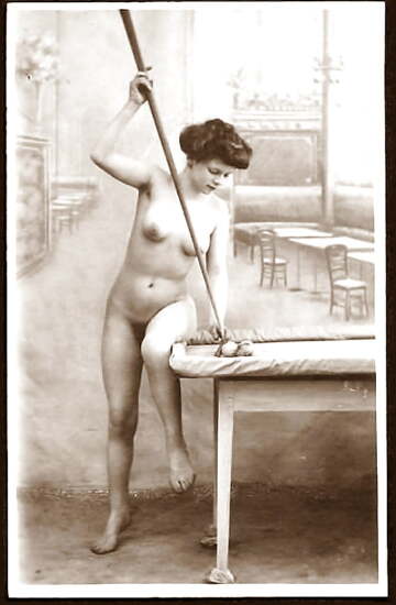 sir, at the end of a tiresome day i usually shout at servants, which brightens my spirits greatly. today, seeking a change, i instead challenge maid elsie to a game of strip billiards. she is not a very good player. which curiously makes the game more enjoyable.