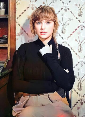 “i’m sorry to bother you but… could i see your cock? can you… can you just pull it out? oh… wow… it’s… even bigger than i expected. it’s so hard, it looks like it’s throbbing. would it… be okay if i touched it?” - taylor swift