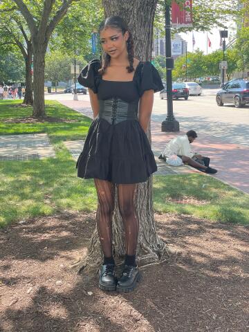 throwback to the anime convention 🖤