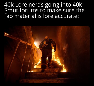 even in hentai, the respect of the lore is important.