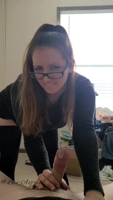 it was about tugging one out