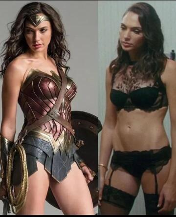 which attire would you fuck gal gadot in?