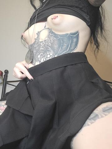 wanna see up my skirt?