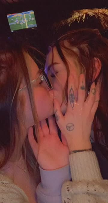 when she runs into her high school friend at the bar