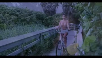 she goes storm chasing and gets her tits out