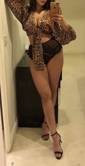a lady on the streets yet wild under the sheets 😉🐆 british asian