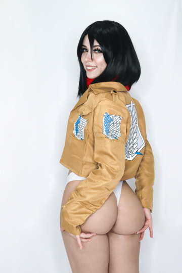 mikasa ackerman (attack on titan) by fairyelfie [self]