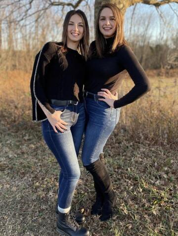 which twin sister are you filling up with cum?