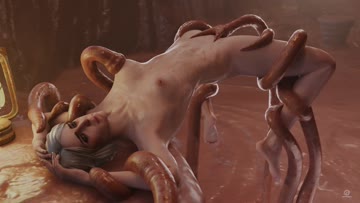 ciri - tentacool (pewposterous) [the witcher]