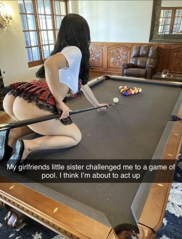 she knew exactly what she was doing, and she wanted it so bad