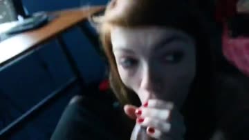 ginger babe tries the best to this bbc
