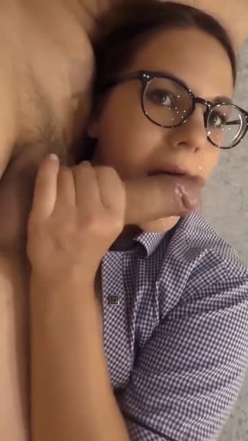 she wants more! making him cum for the second time