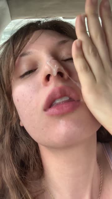 some risky fun in a public parking lot