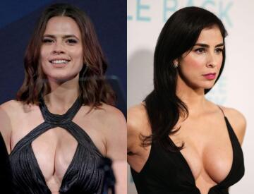 hayley atwell or sarah silverman